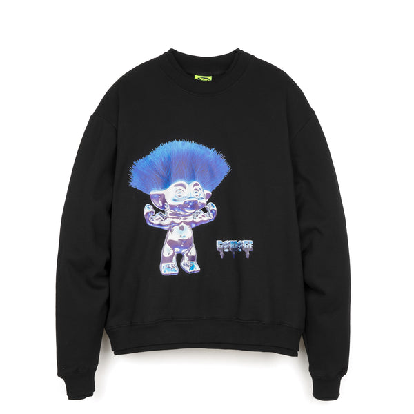 GarbageTV | Keep Looking Sweater Black - Concrete