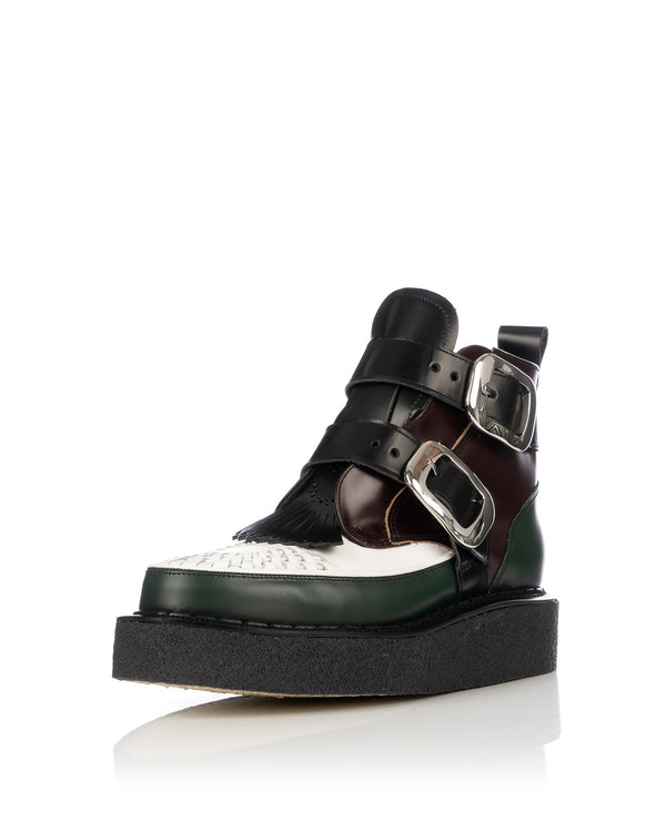 Charles Jeffrey LOVERBOY | x George Cox Loverboy Boot Oxblood - Concrete