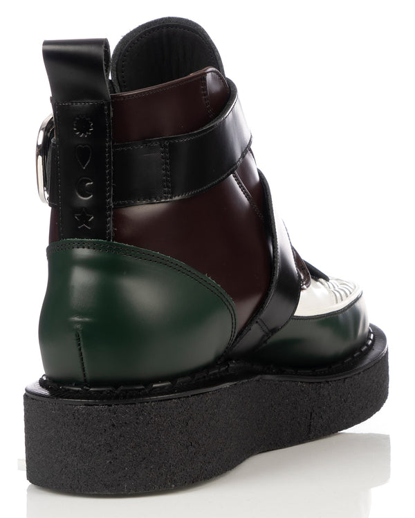 Charles Jeffrey LOVERBOY | x George Cox Loverboy Boot Oxblood - Concrete