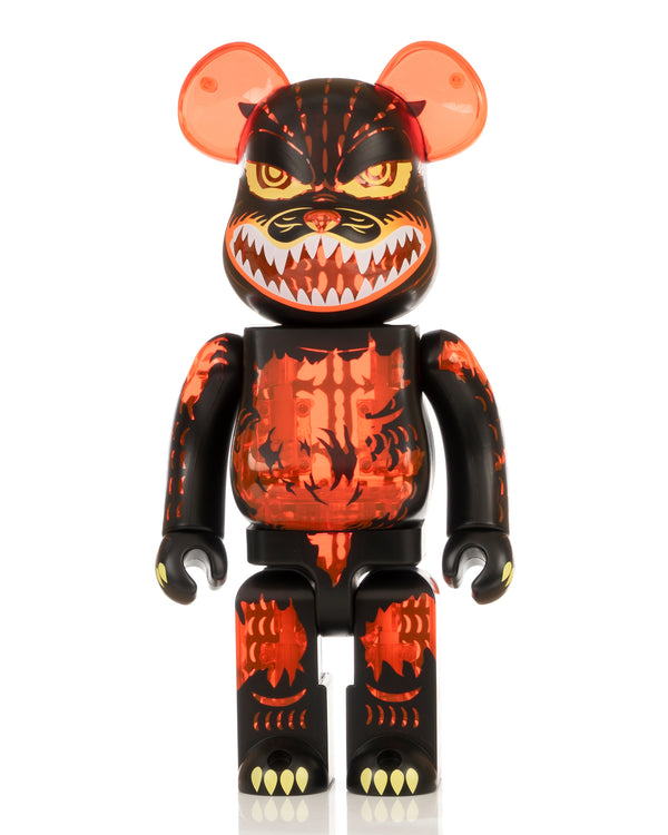 Medicom Toy | Be@rbrick 1000% Godzilla Meltdown: Clear Orange ver. - Concrete