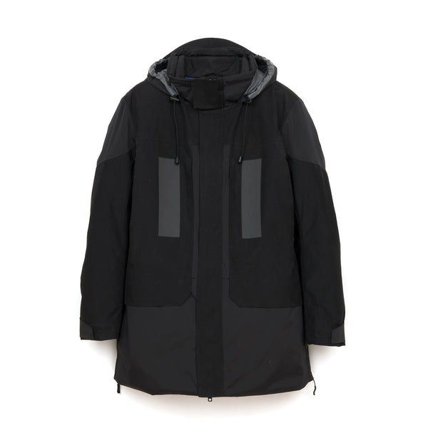 Griffin Open Sides Jacket Black - Concrete