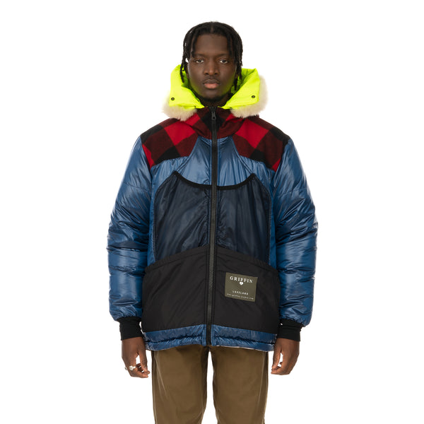 Griffin | Reversible Atlantic Parka Snow Camo / Black Majo - Concrete