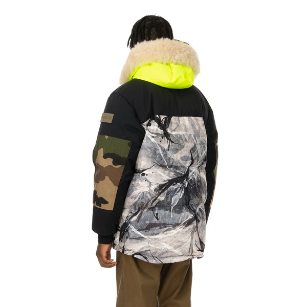 Griffin | Reversible Atlantic Parka Snow Camo / Black Majo - Concrete
