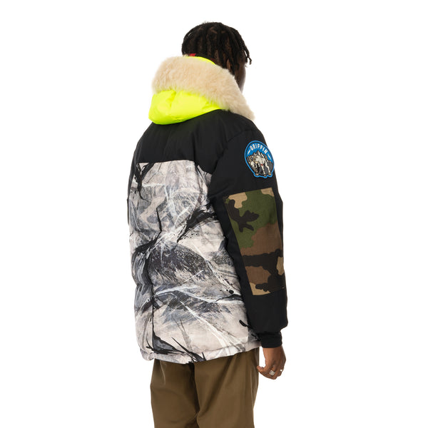 Griffin | Reversible Atlantic Parka Snow Camo / Black Majo - Concrete