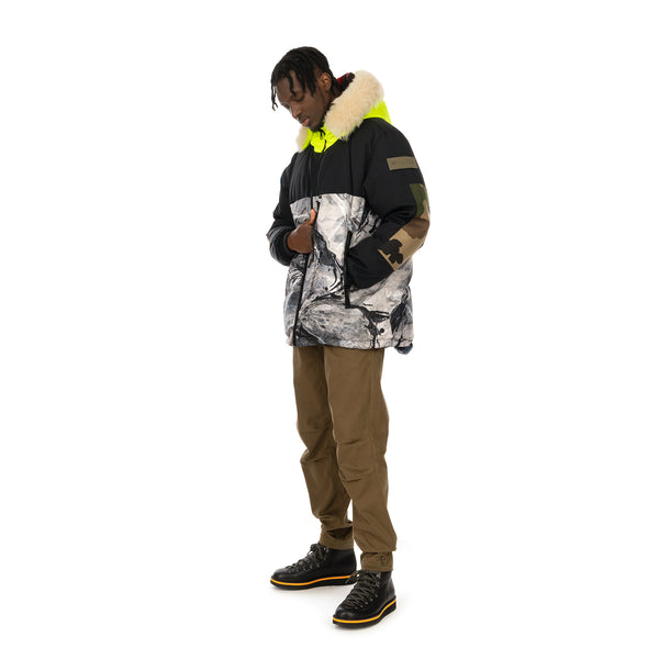 Griffin | Reversible Atlantic Parka Snow Camo / Black Majo - Concrete