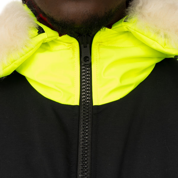 Griffin | Reversible Atlantic Parka Snow Camo / Black Majo - Concrete