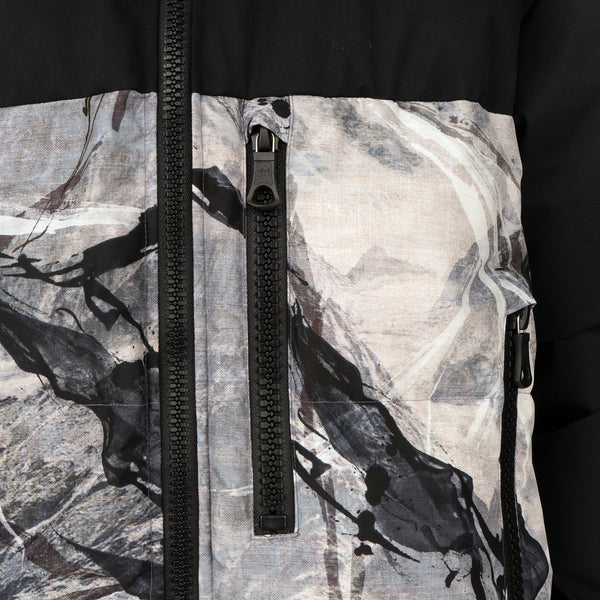 Griffin | Reversible Atlantic Parka Snow Camo / Black Majo - Concrete