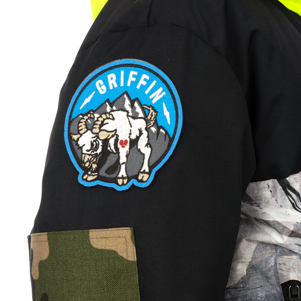 Griffin | Reversible Atlantic Parka Snow Camo / Black Majo - Concrete