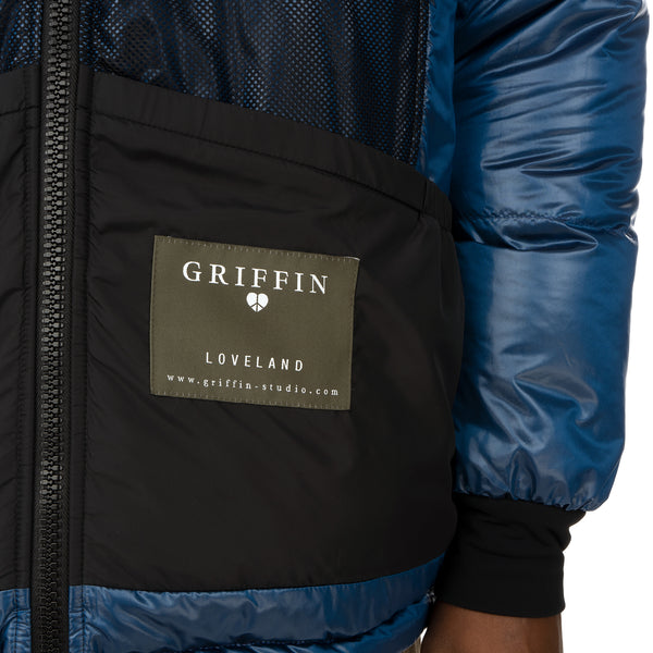 Griffin | Reversible Atlantic Parka Snow Camo / Black Majo - Concrete