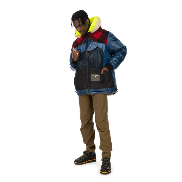 Griffin | Reversible Atlantic Parka Snow Camo / Black Majo - Concrete