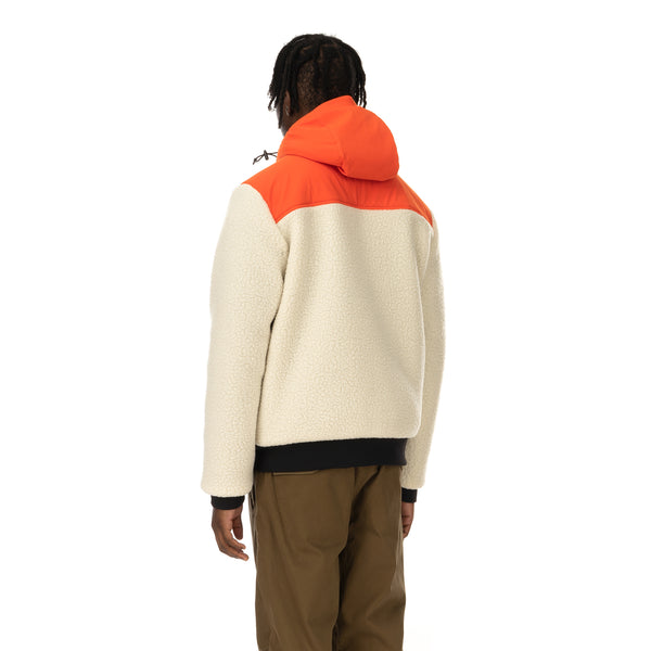 Griffin | Reversible Hooded Jogger Sherpa / Orange - Concrete
