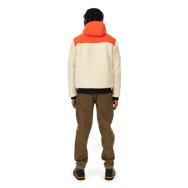 Griffin | Reversible Hooded Jogger Sherpa / Orange - Concrete