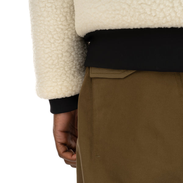 Griffin | Reversible Hooded Jogger Sherpa / Orange - Concrete