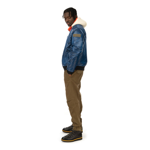 Griffin | Reversible Hooded Jogger Sherpa / Orange - Concrete