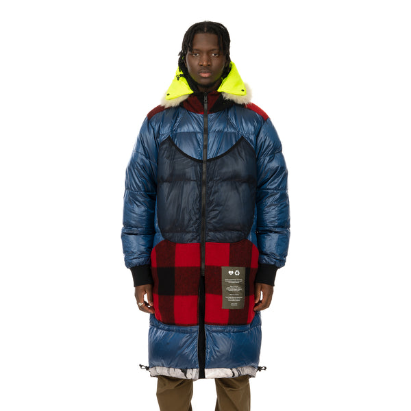 Griffin | Reversible Sleeping Bag Coat Snow Camo / Black - Concrete