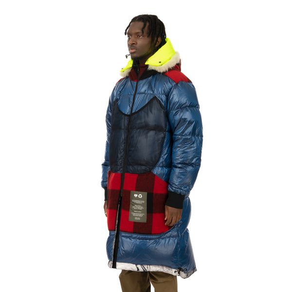 Griffin | Reversible Sleeping Bag Coat Snow Camo / Black - Concrete