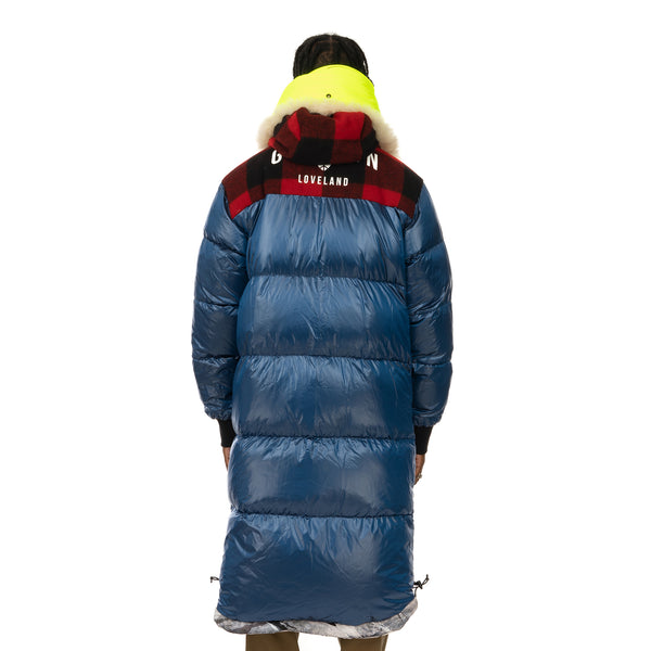 Griffin | Reversible Sleeping Bag Coat Snow Camo / Black - Concrete