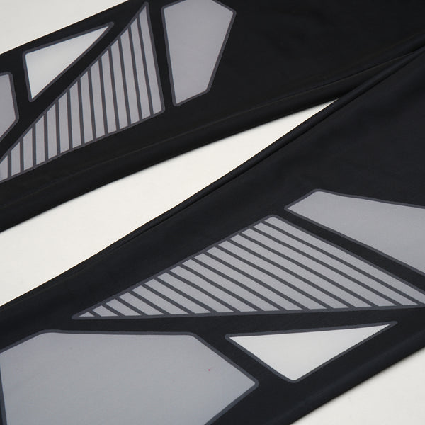 Ground Zero | Birkin Digital Printed Legging Black - Concrete