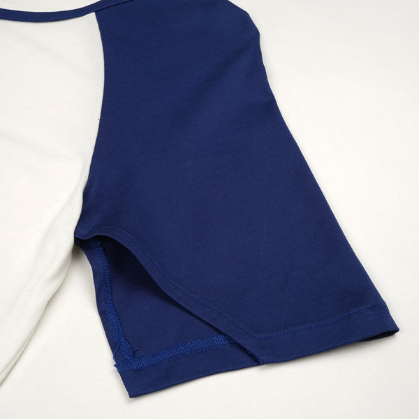 Ground Zero | Blue Master K.Frame T-Shirt Dress White/Blue - Concrete