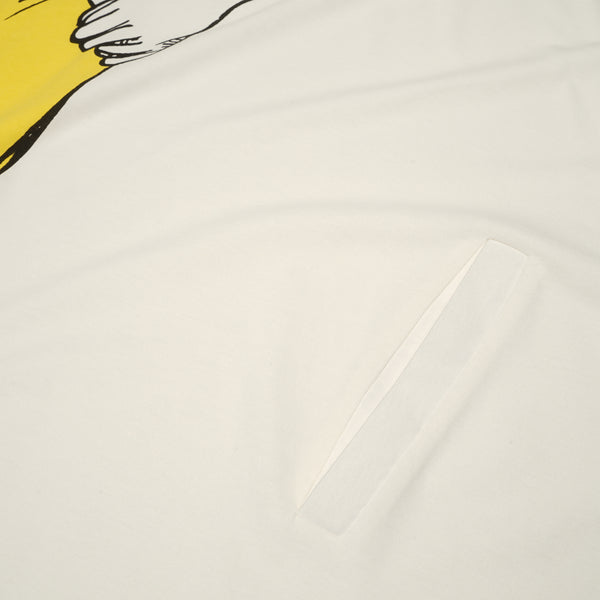 Ground Zero | Yellow Bruce L. Oversized T-Shirt Cape - Concrete
