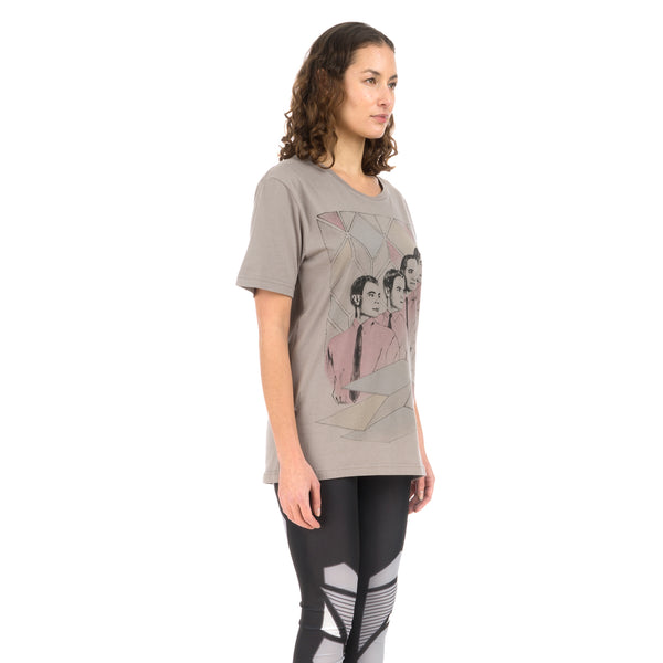 Ground Zero | Kraft Unisex Printed Tee Grey + CD - Concrete