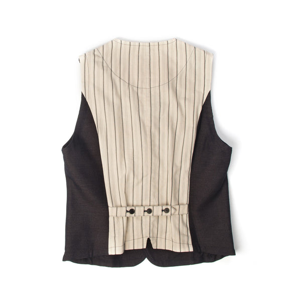 Hansen | 'Daniel' Classic Casual Vest Real Indigo - Concrete