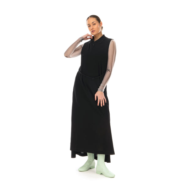 adidas Y-3 | W Classic Pique Tank Dress Black - GV4354 - Concrete
