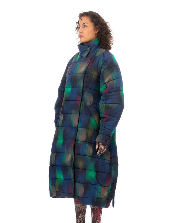 Henrik Vibskov | Halo Coat Blurry Dots - Concrete