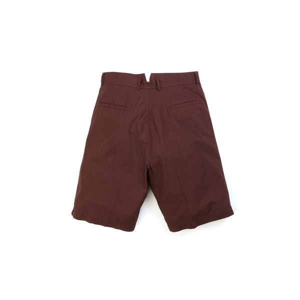 Hansen | 'Bertil' Loose Fit Shorts Dark Rust - Concrete