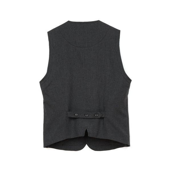 Hansen | 'Daniel' Classic Waistcoat Graphite - Concrete