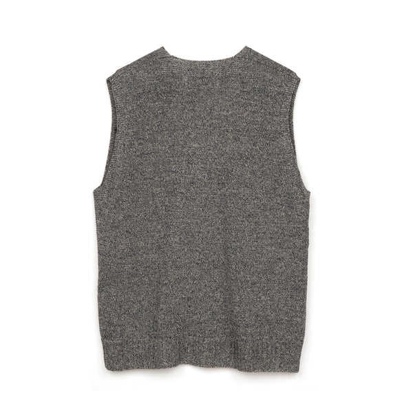 Haversack | Knit Vest 831221-59 - Concrete
