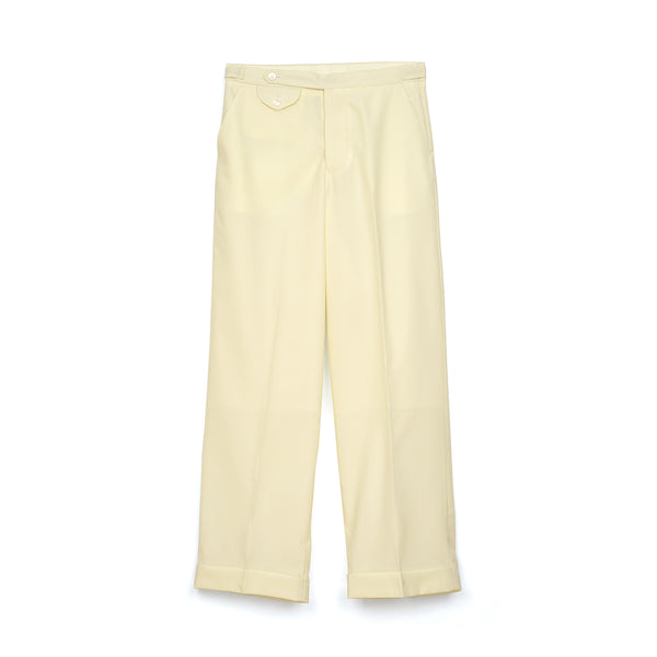Haversack | Typewriter Pants White 861804-01 - Concrete