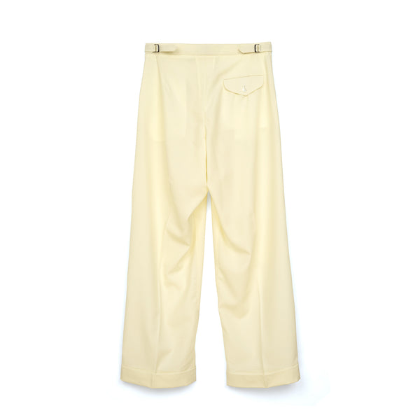 Haversack | Typewriter Pants White 861804-01 - Concrete