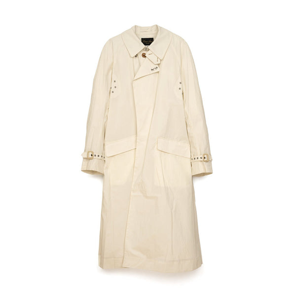 Haversack | Water Proof Typewriter Coat White 871800-01 - Concrete