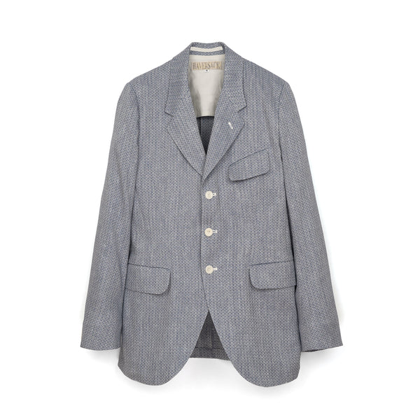 Haversack | Herringbone Jacket 871823-55 - Concrete
