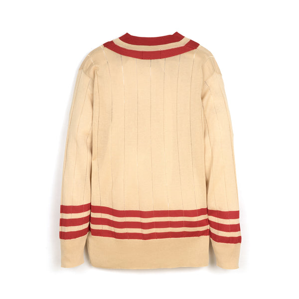 Haversack | Knit Beige / Red 831900-31 - Concrete
