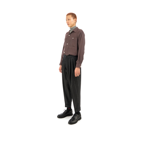 Haversack | Trousers Grey Pinstripe 461907-04 - Concrete