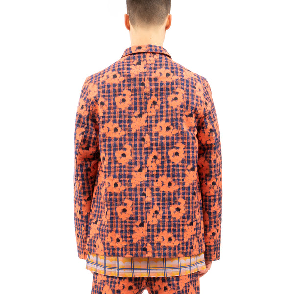 Henrik Vibskov | Between Blazer Orange Blue - Concrete