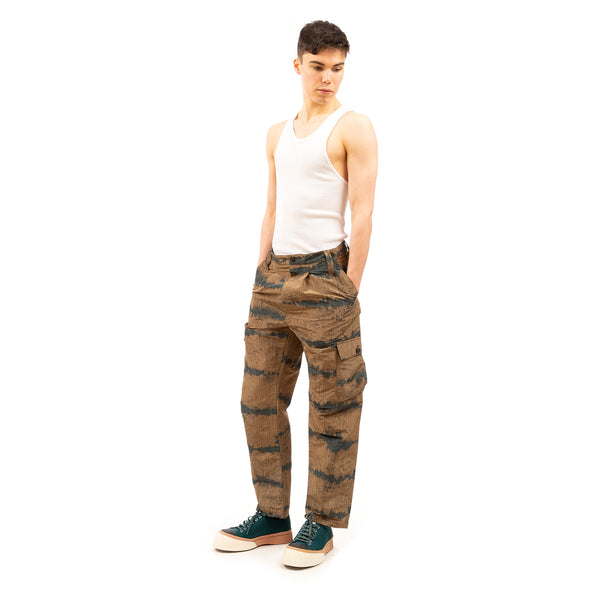 Henrik Vibskov | Men's Match Pants Verde - Concrete