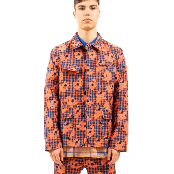 Henrik Vibskov | Between Blazer Orange Blue - Concrete