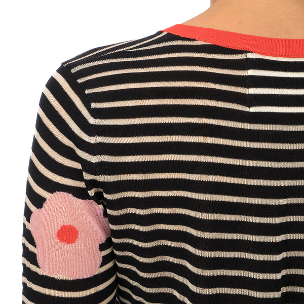 Henrik Vibskov | Flora Knit Pink Flowers - Concrete