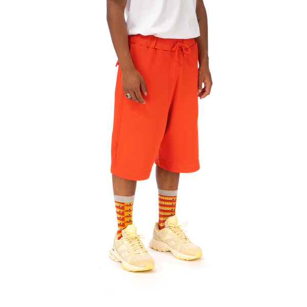 Henrik Vibskov | Hang Sweat Shorts Red - Concrete