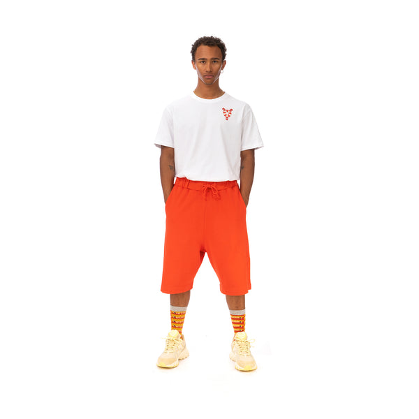 Henrik Vibskov | Hang Sweat Shorts Red - Concrete