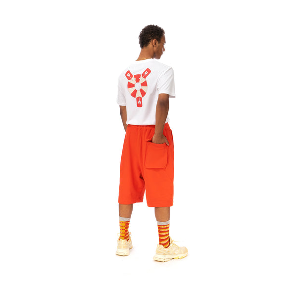 Henrik Vibskov | Hang Sweat Shorts Red - Concrete