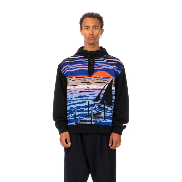 Henrik Vibskov | Tanoii Hoodie Shipromance - Concrete