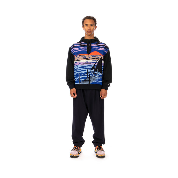 Henrik Vibskov | Tanoii Hoodie Shipromance - Concrete