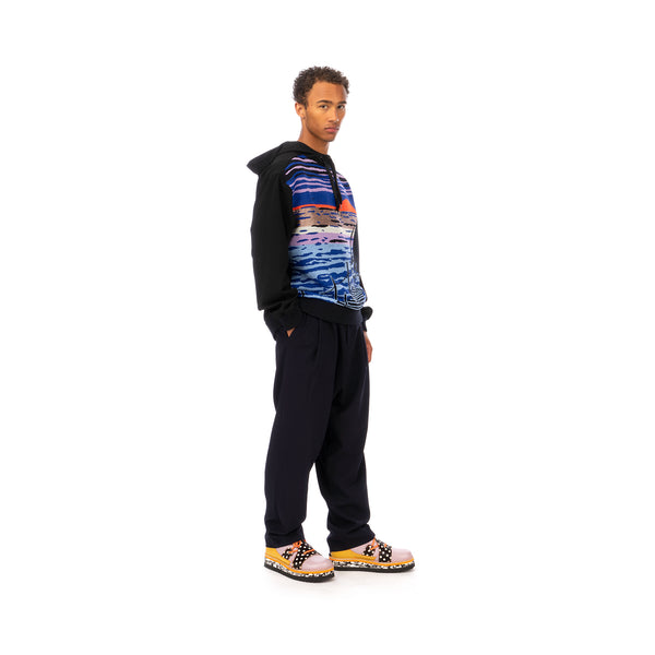 Henrik Vibskov | Tanoii Hoodie Shipromance - Concrete