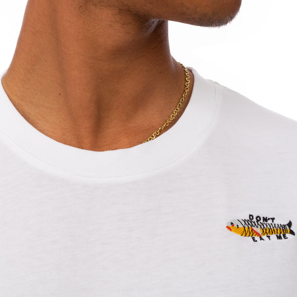 Henrik Vibskov | The Tee - Eat Me White - Concrete