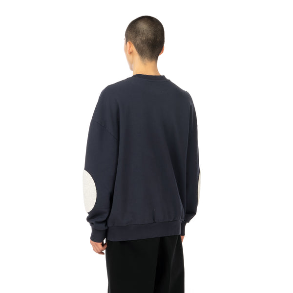 Henrik Vibskov | Big Circle Sweat Navy - Concrete
