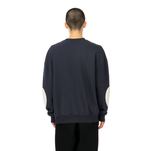 Henrik Vibskov | Big Circle Sweat Navy - Concrete